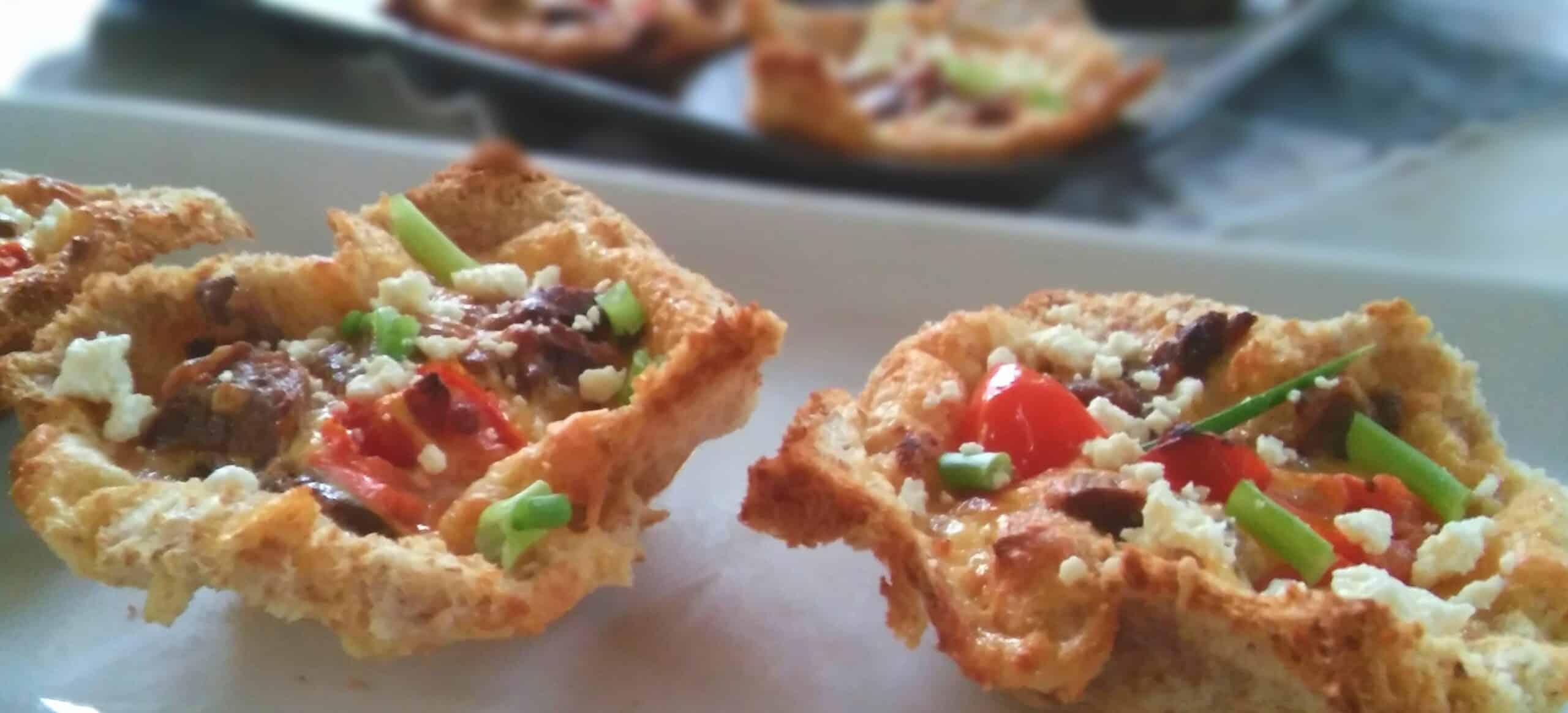 Leftover Toast Cups