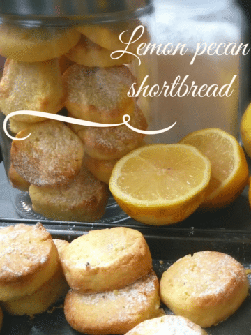 lemon pecan shortbread