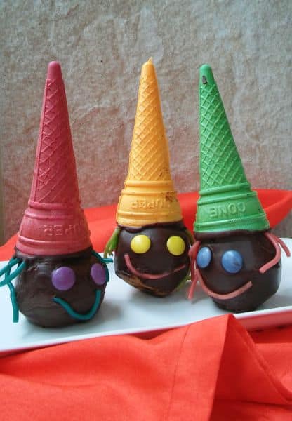 chocolate witch apples