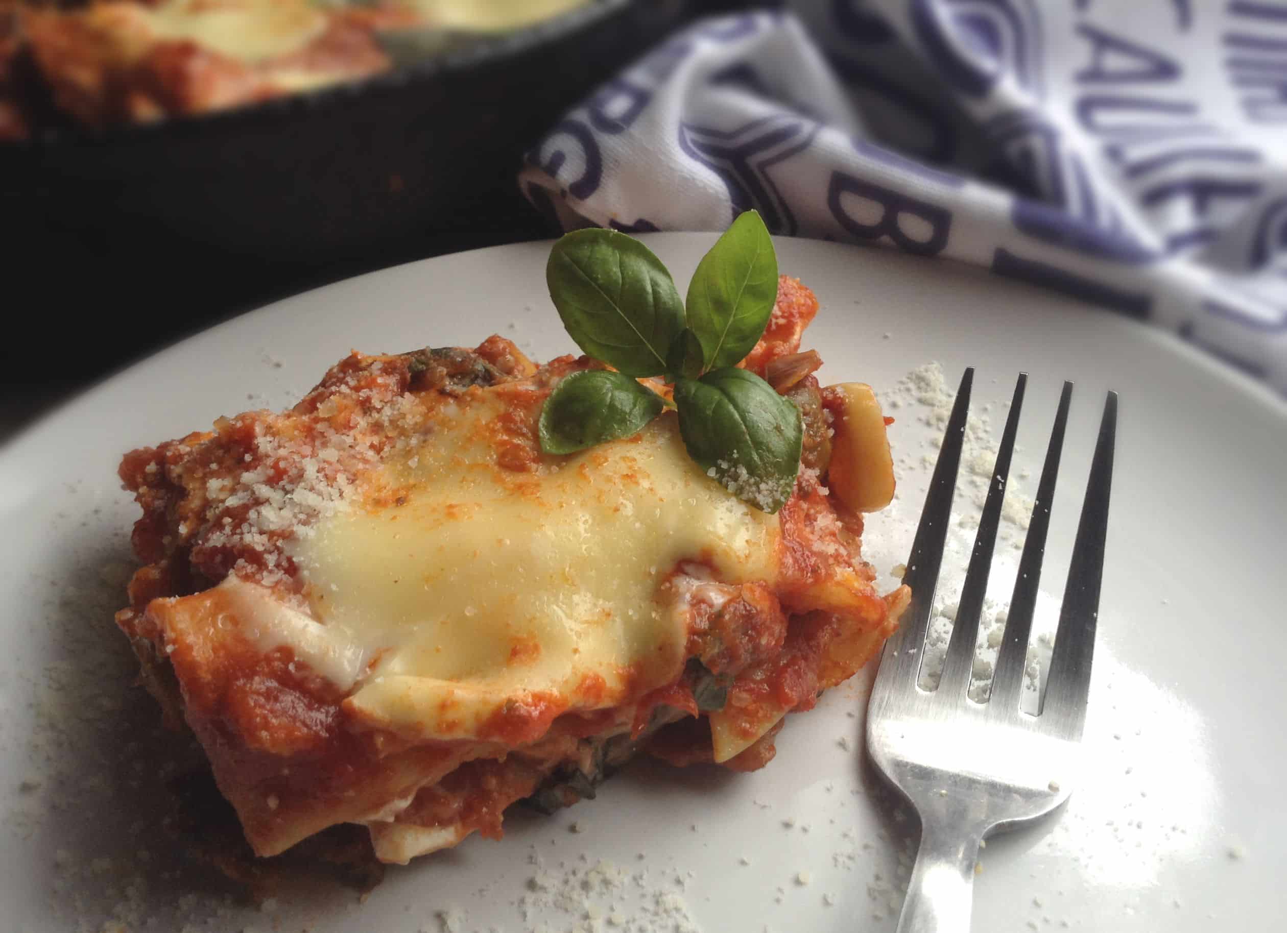 Quick and easy to make in just 30 minutes, Stove Top Vegetable Lasagna is a one pot dinner that is hearty and comforting.