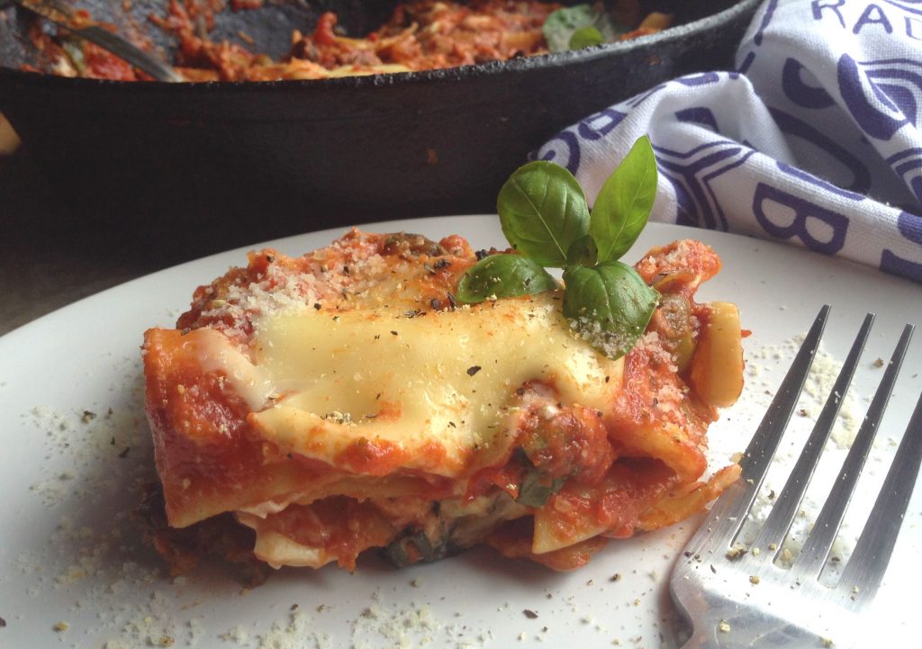 Stove Top Vegetable Lasagna ⋆ The Gardening Foodie