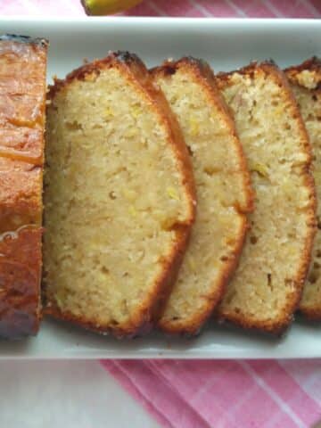 Banana Butterscotch Loaf