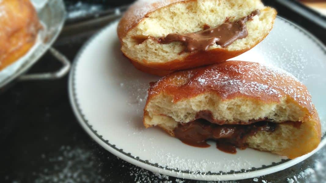 Nutella Filled Donuts