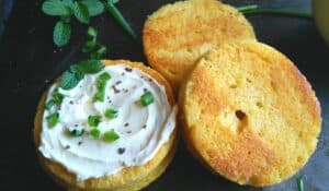 4 Ingredient 90 second English Muffin