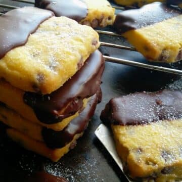 Double Chocolate Chip Shortbread