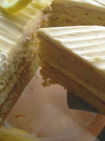 Condensed Milk Lemon Cake