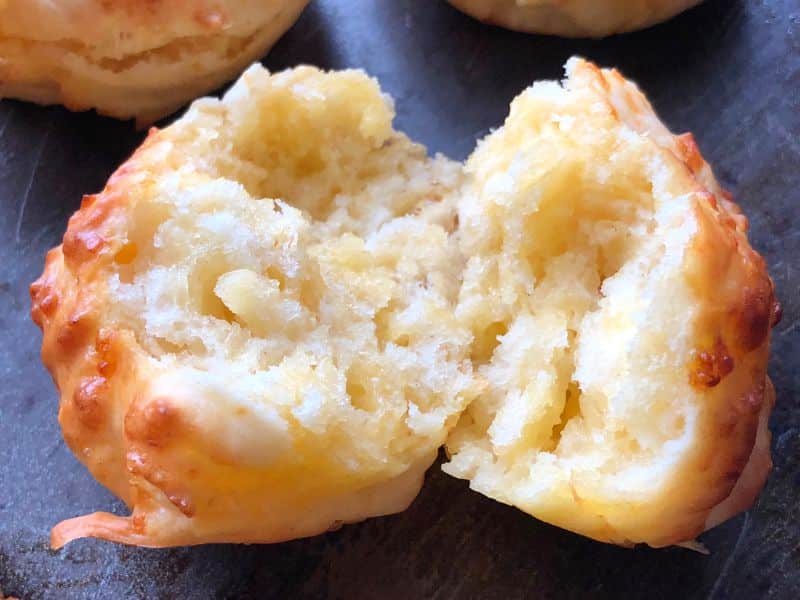 3 Ingredient Cheese Muffins