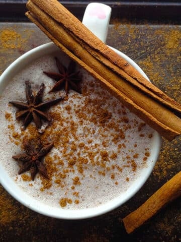 5 minute Spicy Chai Latte