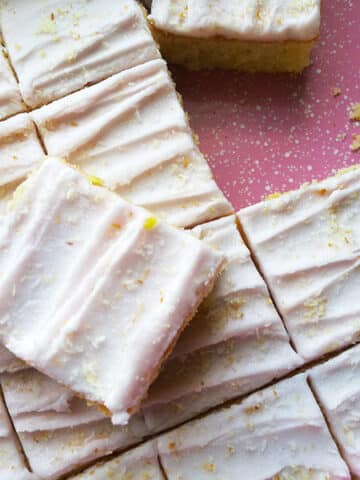 Lemon Coconut Traybake