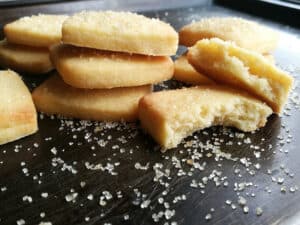 3 ingredient Butter Cookies