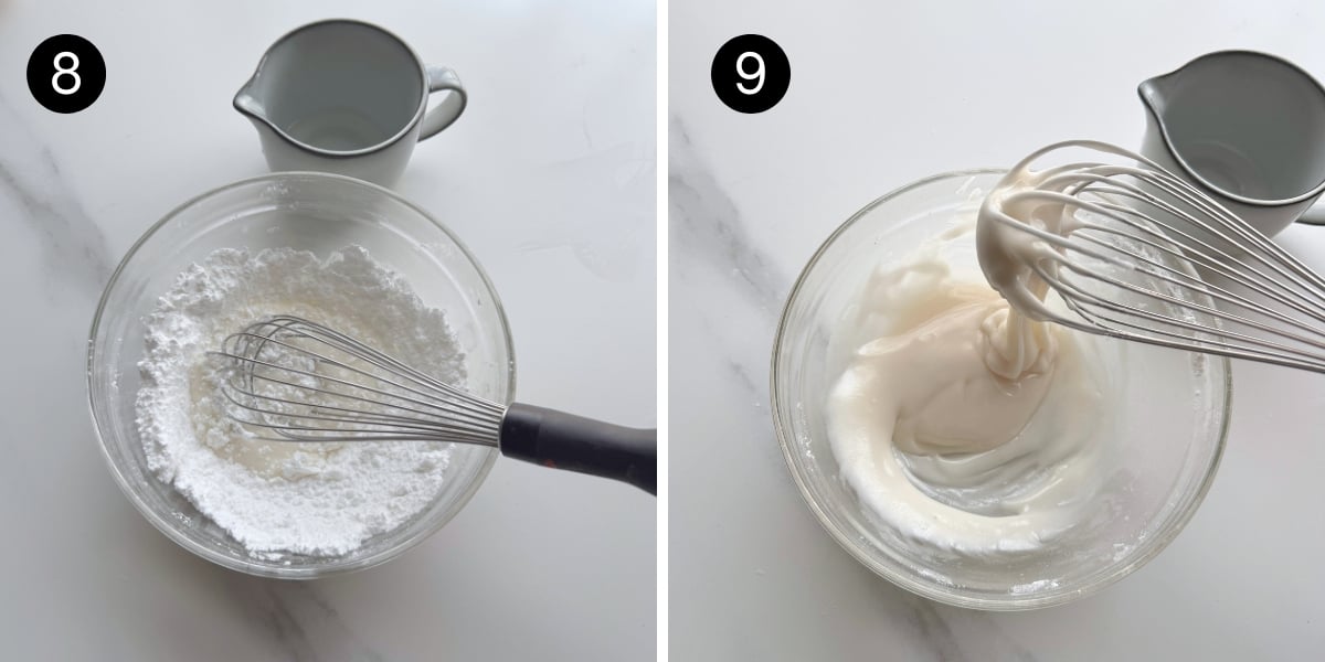 Krispy Kreme Copycat Donuts steps 8-9