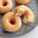 Krispy Kreme Copycat Donuts showing texture
