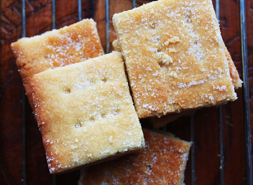 This delicious, 3 ingredient Shortbread is light, buttery, and a breeze to make. I promise that even if you have never baked anything in your life, you will be able to make these with absolute ease