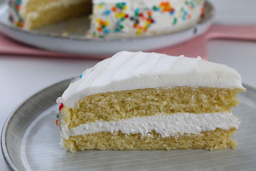 My easy to make Microwave sponge cake bakes in under 8 minutes, is egg-free, and stays soft for 4 days!  Celebrate anytime with this quick bake which has amazing flavor and texture.