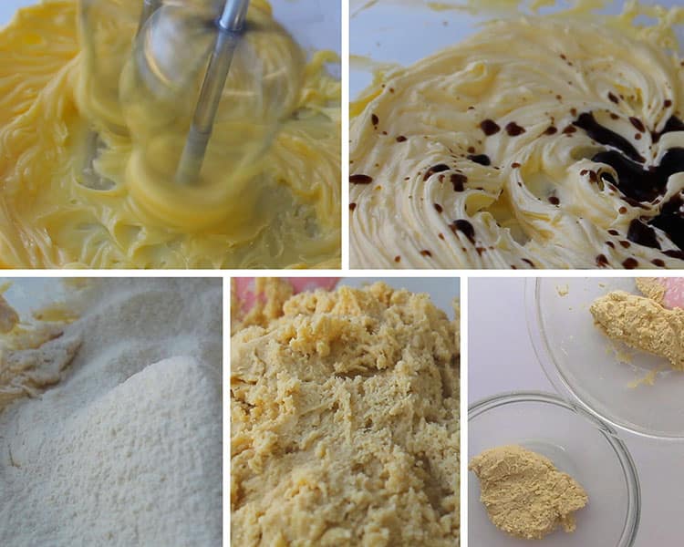 How to make Chocolate Vanilla Danish Butter Cookies