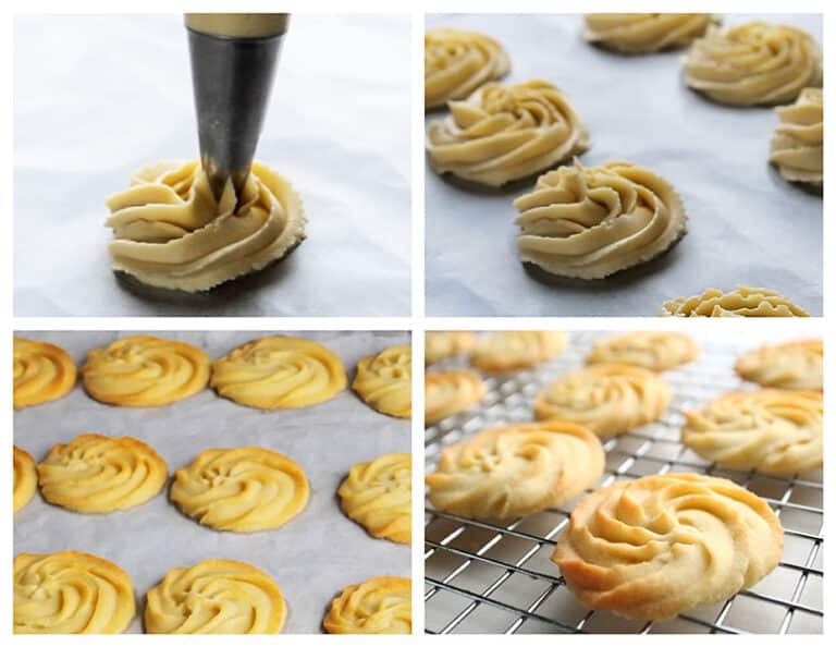 Melting Moments (Butter Cookies) ⋆ The Gardening Foodie