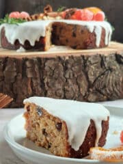 Easy Christmas Fruit Cake (no eggs-no butter) ⋆ The Gardening Foodie