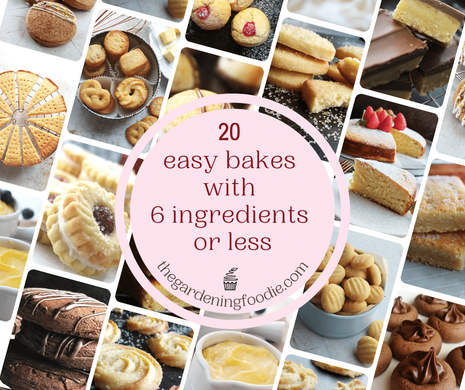 20 easy bakes with 6 ingredients or less