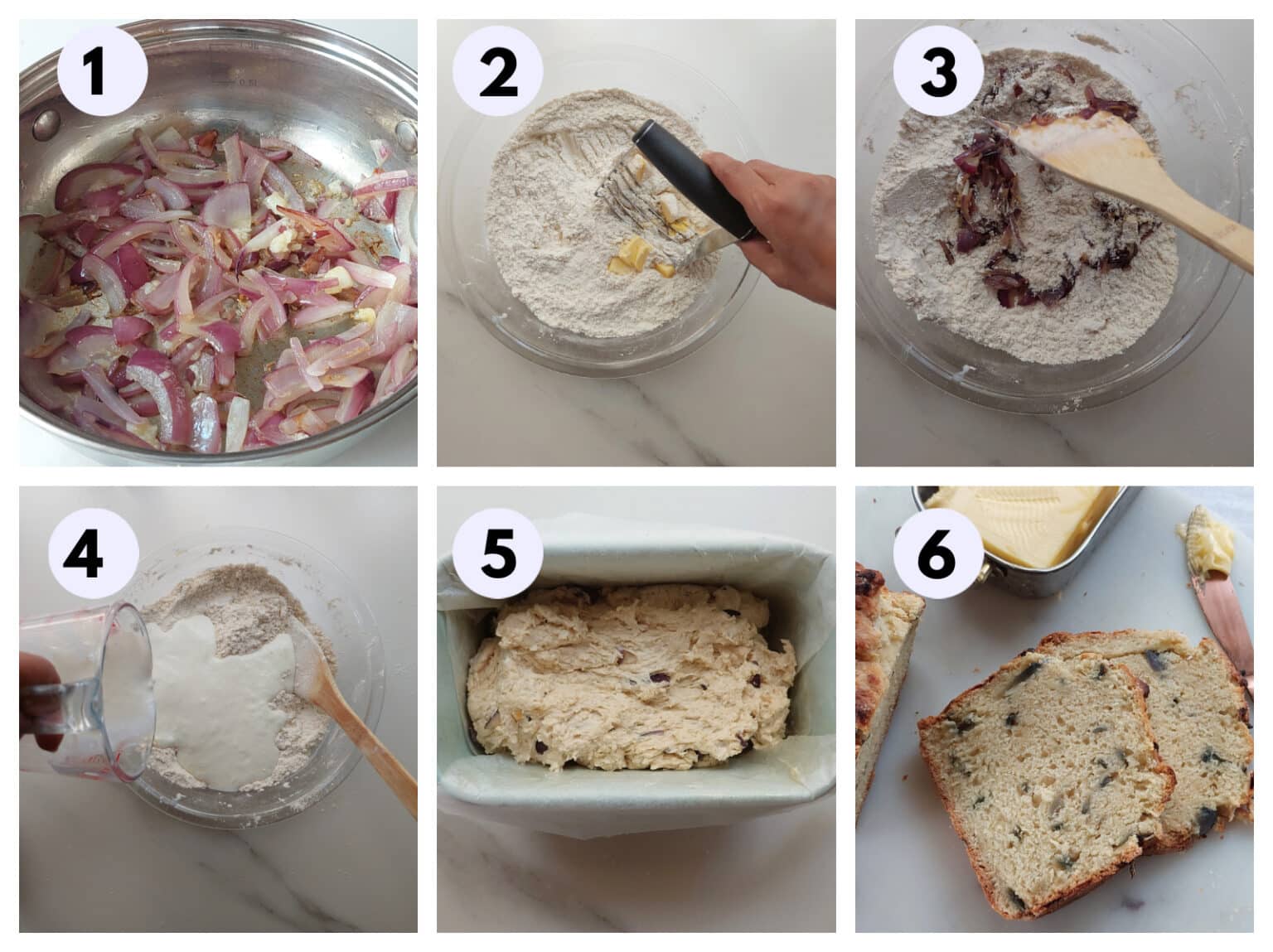 Quick Garlic and Onion Bread (No yeast) ⋆ The Gardening Foodie