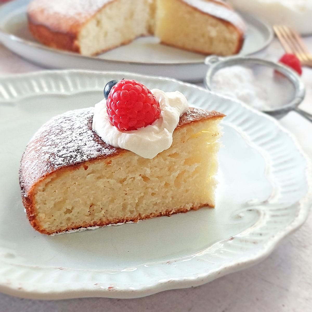 French yogurt cake is a perfect base for birthday cakes, celebration cakes, or quick desserts.

