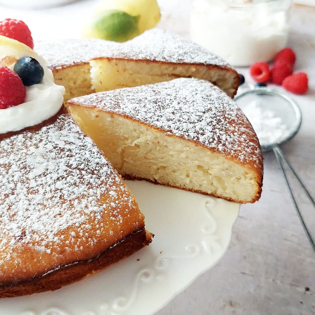 French Yogurt Cake The easiest cake recipe ever! ⋆