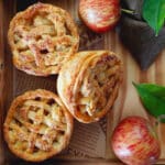 Mini Apple Ginger Pies (With A Cheddar Cheese Crust)