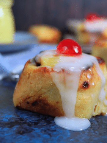 no yeast lemon curd roll