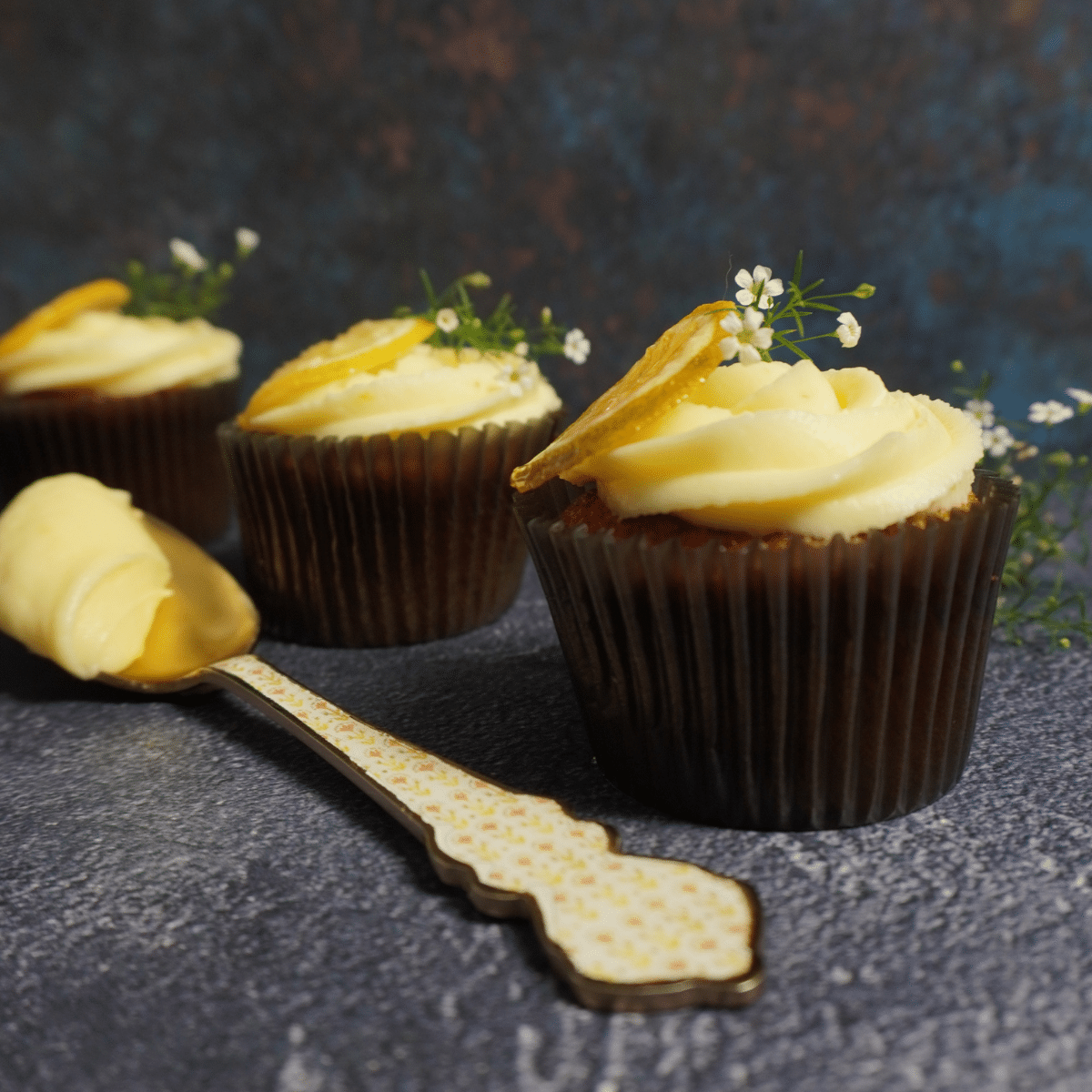 Enjoy these decadent Banana Cupcakes Lemon Cupcakes with their super soft and fluffy texture.