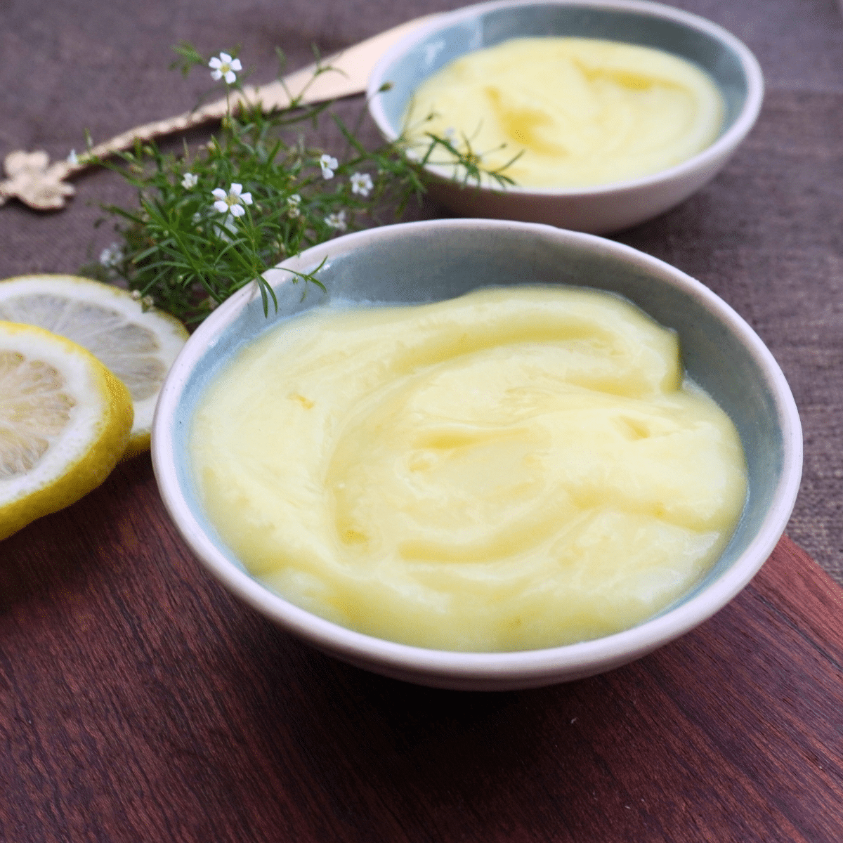 This incredibly simple recipe for Eggless Lemon Curd is tangy, sweet and, decadently creamy, making it far superior (and much cheaper) than what you'd find in stores.