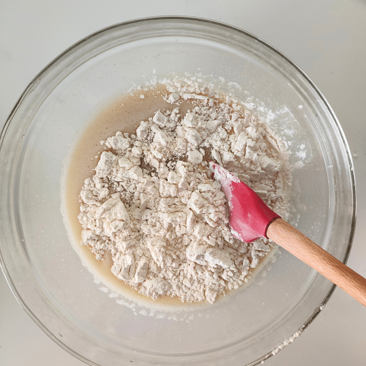 Add to banana mixture
