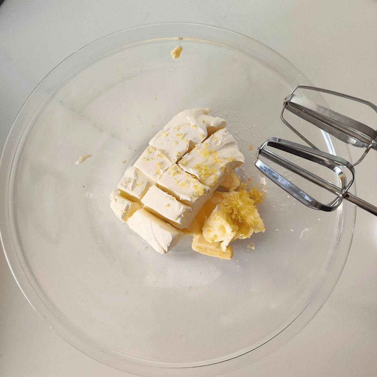 Cream cheese and butter
