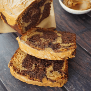 slices of Biscoff Banana cake