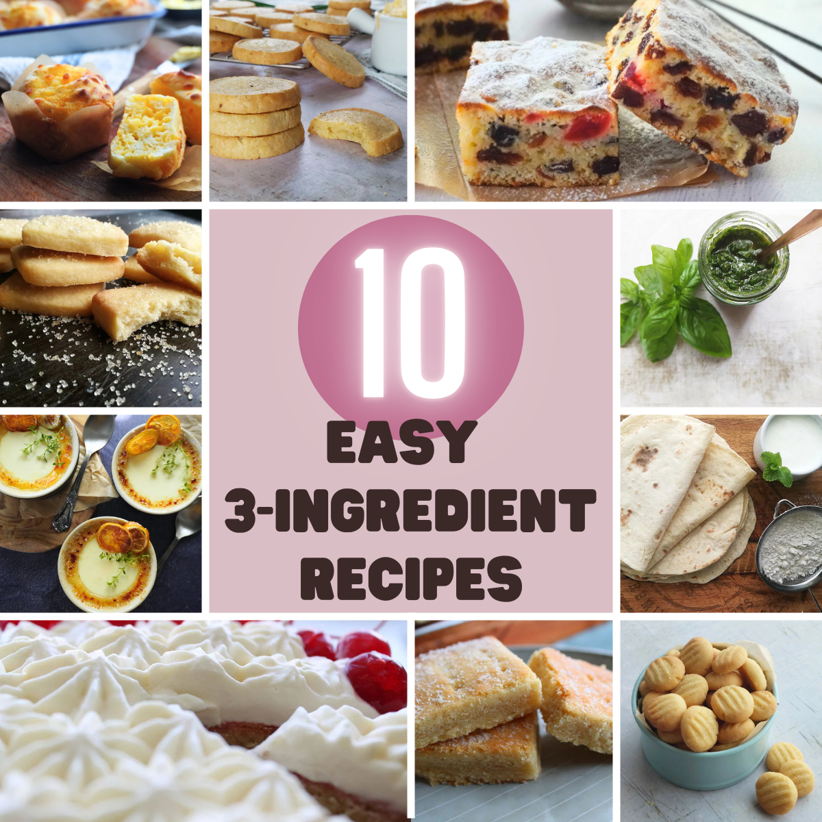 3 ingredient recipes