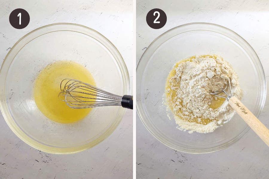 Prepare the Dough: In a bowl, combine the water, olive oil, and salt.
Gradually add the flour, stirring until a soft, non-sticky dough forms.