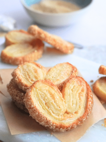 French Puff Pastry Cookies (Palmiers)