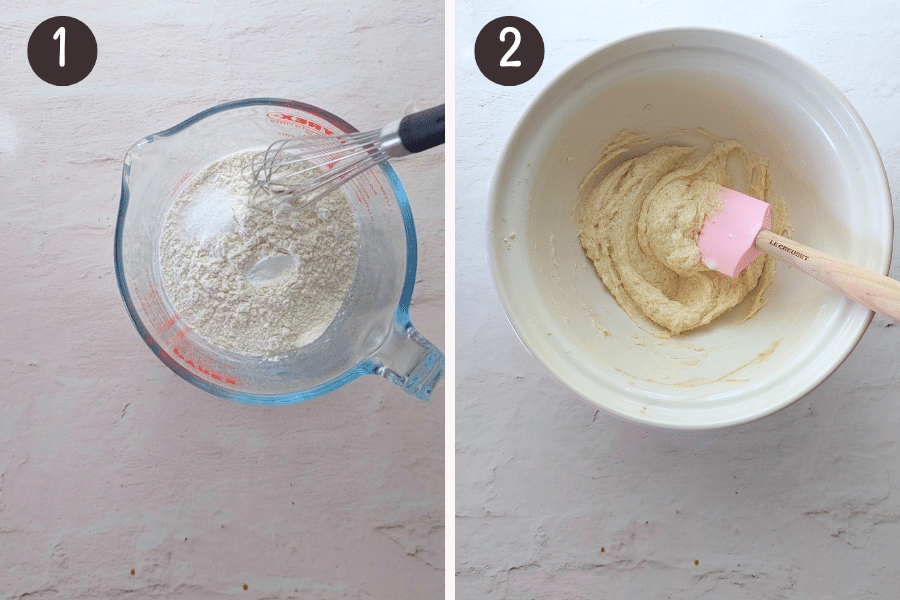 wet and dry ingredients