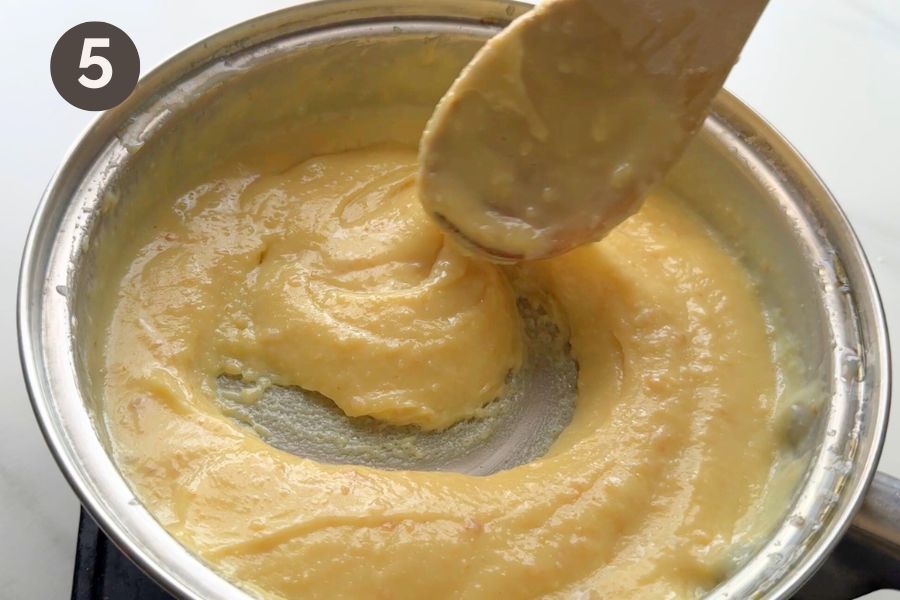 Caramel ready for no bake millionaire shortbread layer