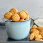 Mini Sweet Potato Butter Cookies in jar